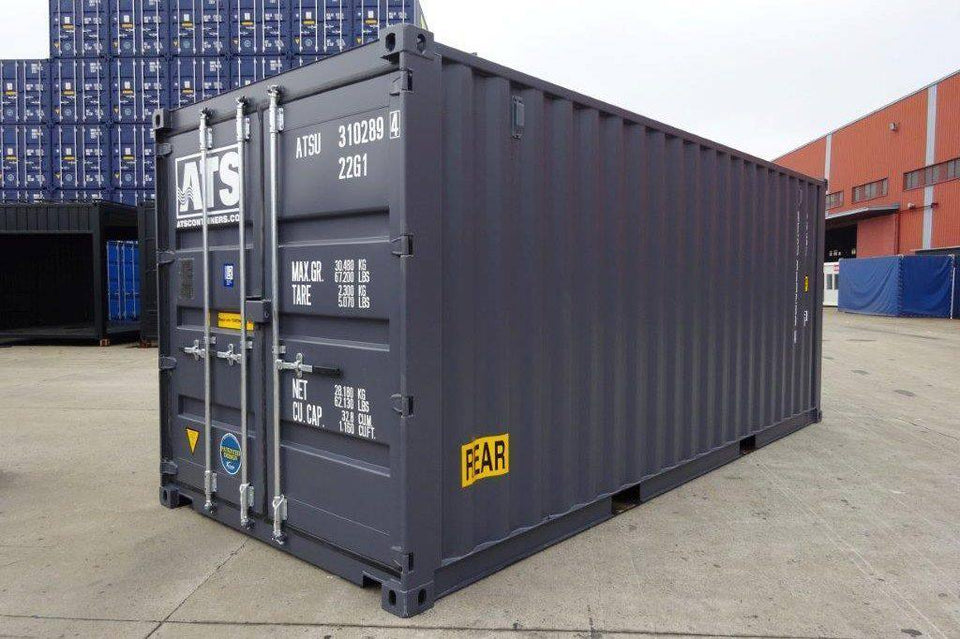 CONTAINER MARITTIMO DA 20 PIEDI A TRE PORTE - NUOVO